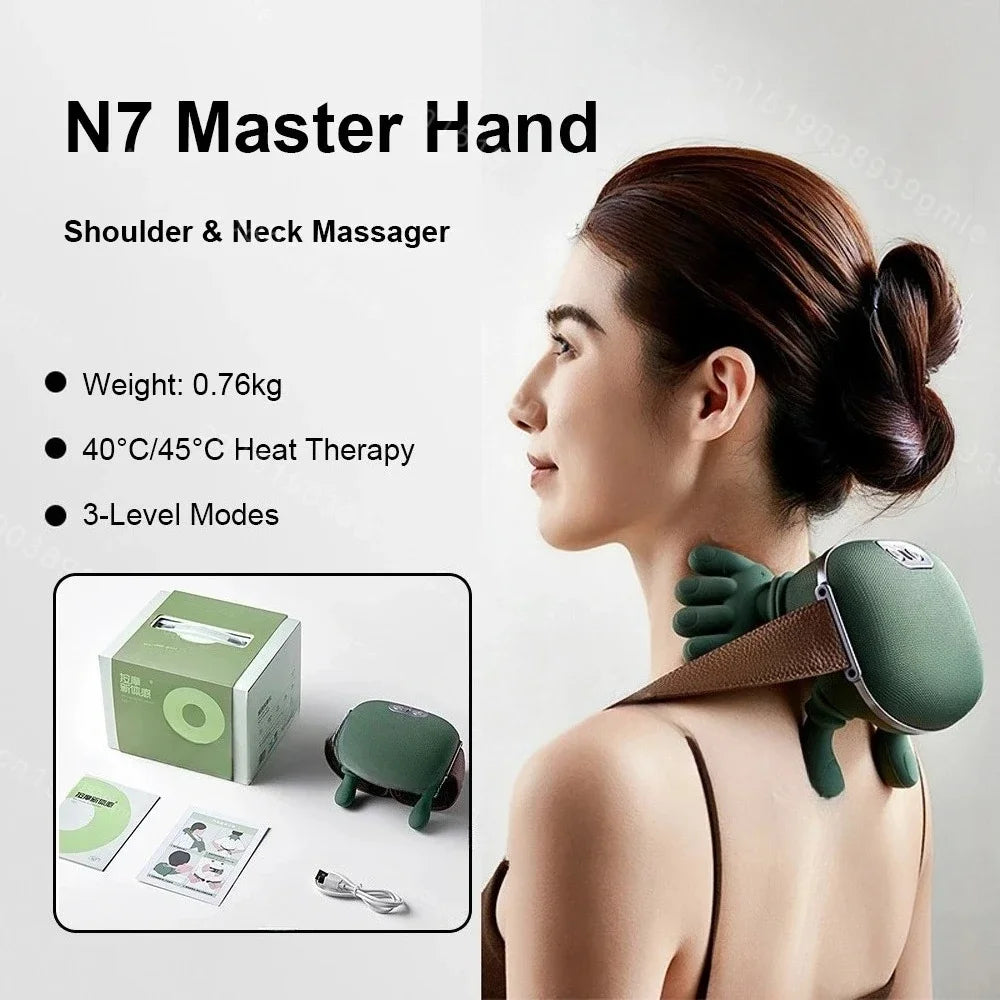 Portable Neck and Back Relaxing Massager
